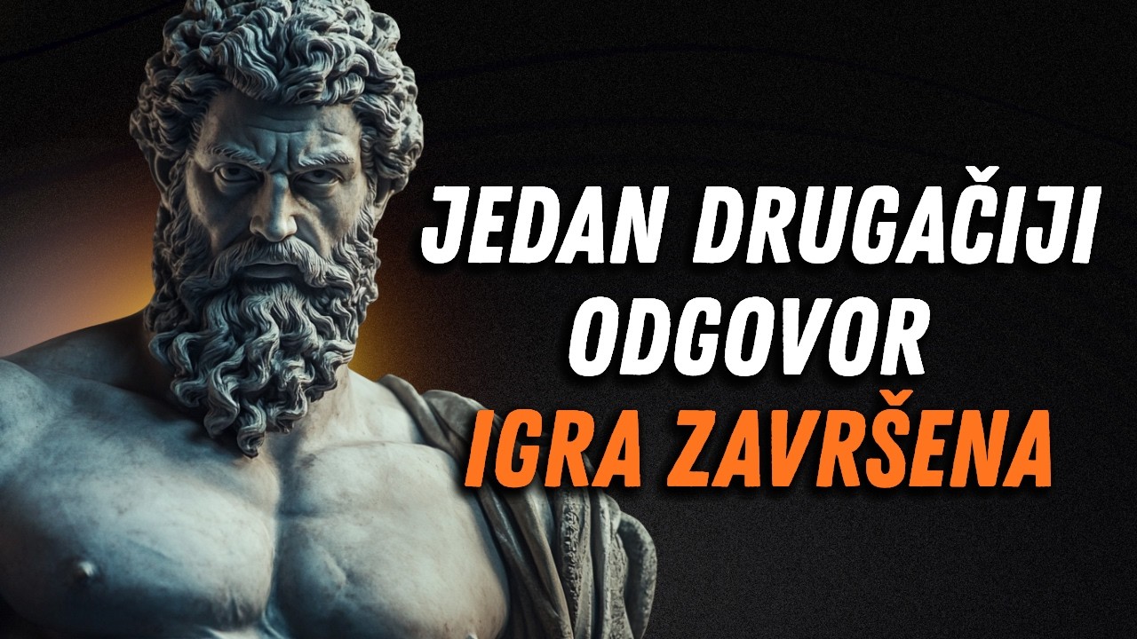 UČINI OVO JEDNOM — I NIKADA VE VIŠE NEĆE POKUŠATI MANIPULIRATI TOBOM | STOICIZAM