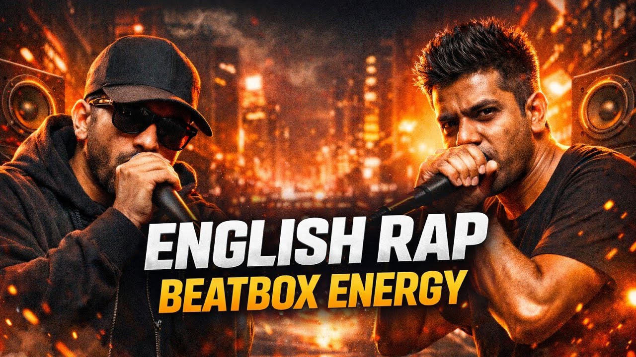 English Rap with Tamil Beatbox | Dark Hip Hop Vibes 🔥| Nenjukulle Paadal |lyrics video
