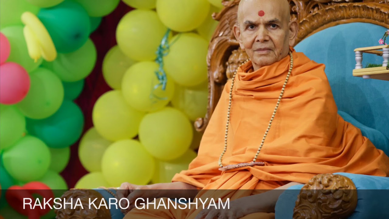 Raksha Karo Ghanshyam || BAPS KIRTAN || RAKSHABANDHAN KIRTAN