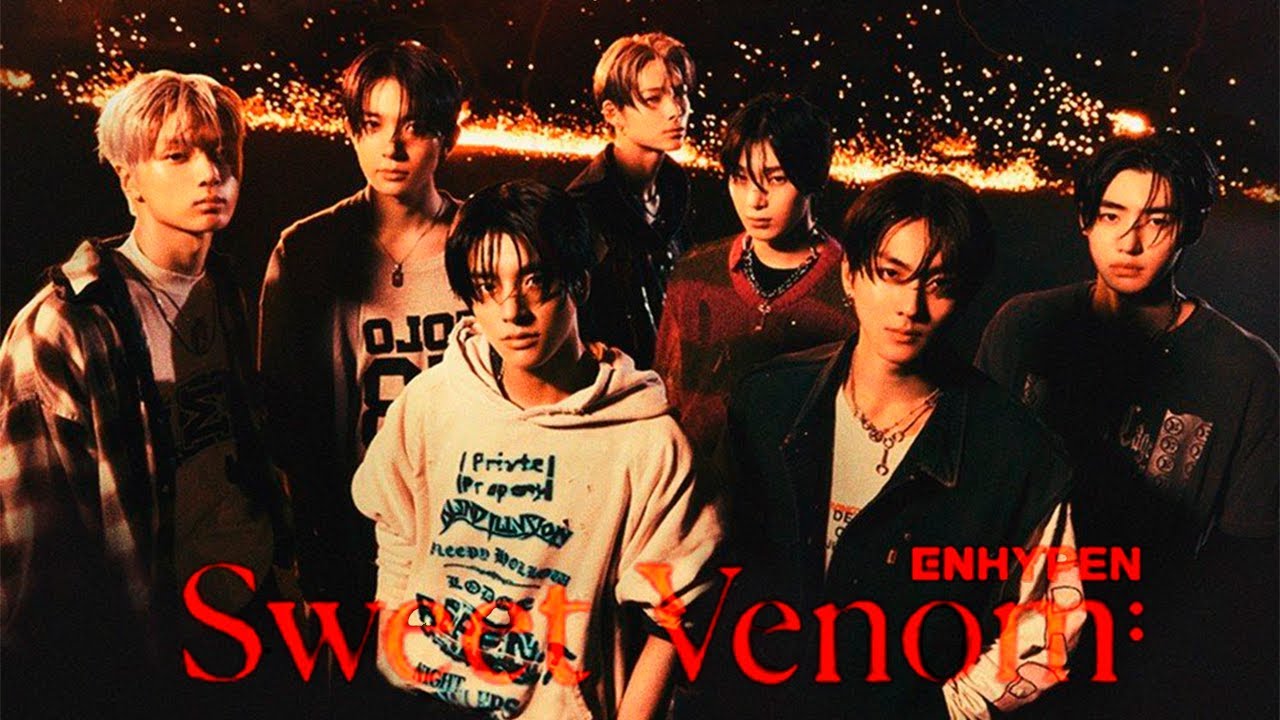 Учим песню ENHYPEN - Sweet Venom | Кириллизация