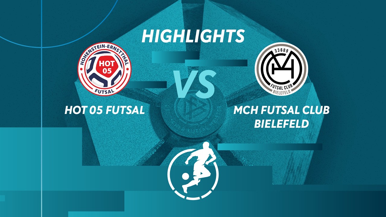 Highlights 15. Spieltag: HOT 05 Futsal vs. MCH Futsal Club Bielefeld
