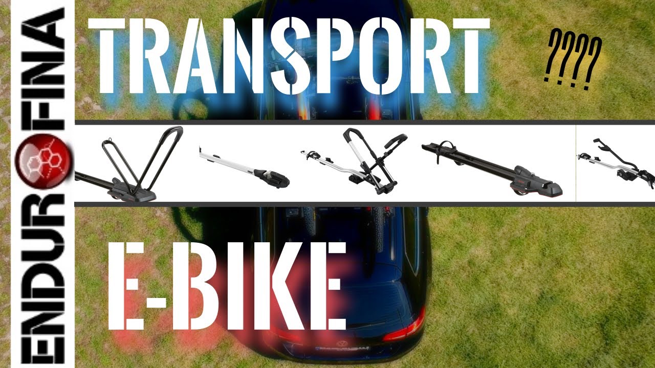 Bagażniki dachowe - transport e-bike, roweru elektrycznego,