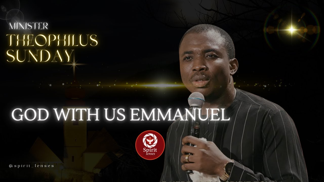 GOD WITH US EMMANUEL GOD IN US THE HOLYGHOST BY MIN THEOPHILUS SUNDAY #spirit_lenses #worshipmusic