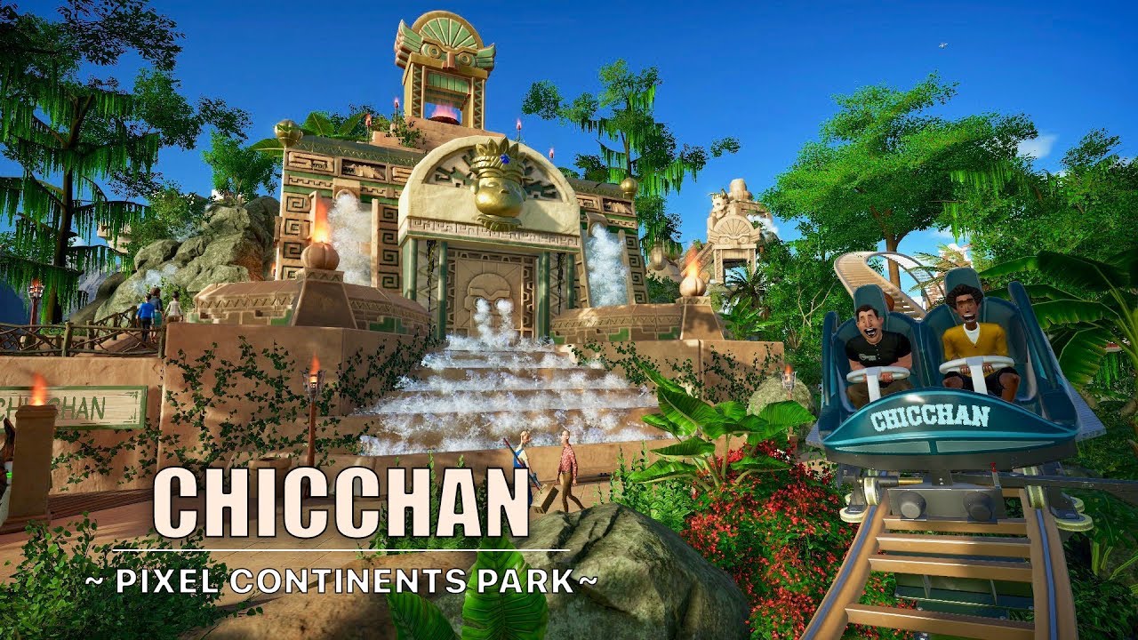 CHICCHAN 🎢🌬💦 [Spinning Coaster] | Planet Coaster