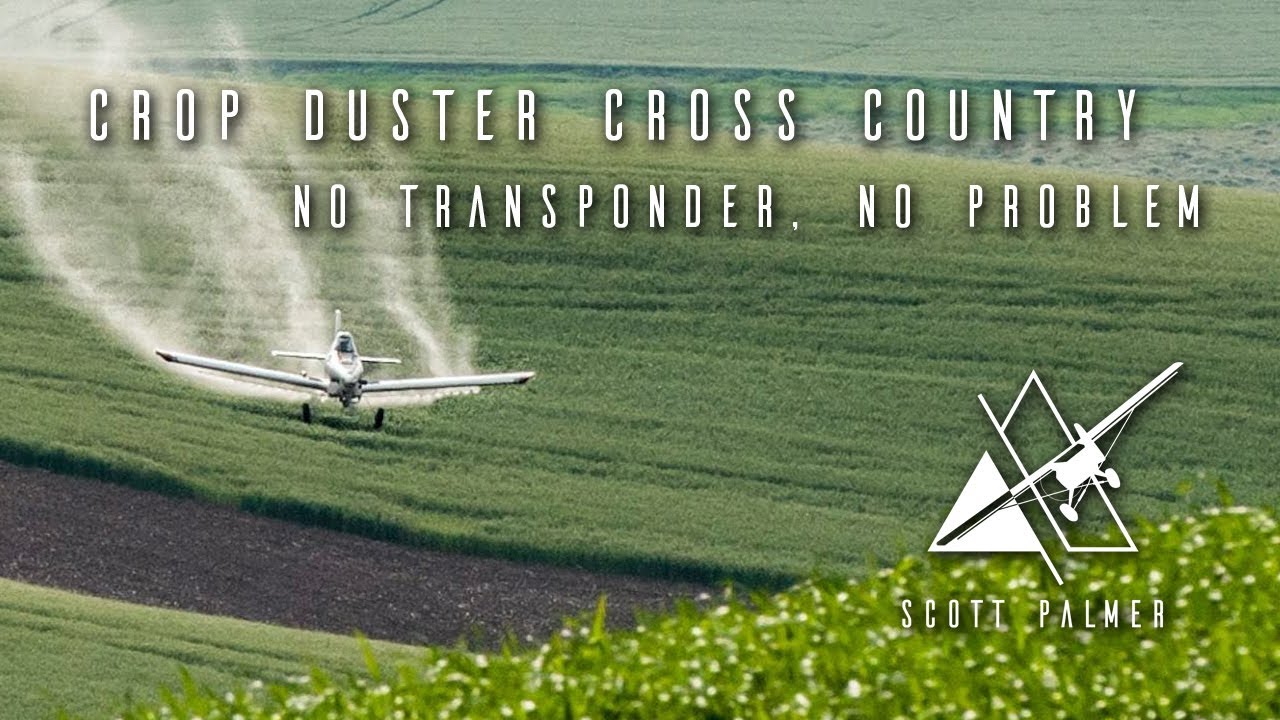 Полет по пересеченной местности CropDuster