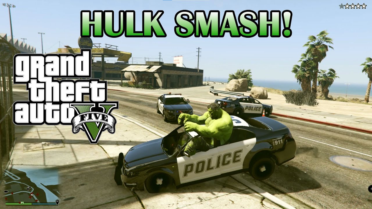 HULK Goes CRAZY in GTA 5!