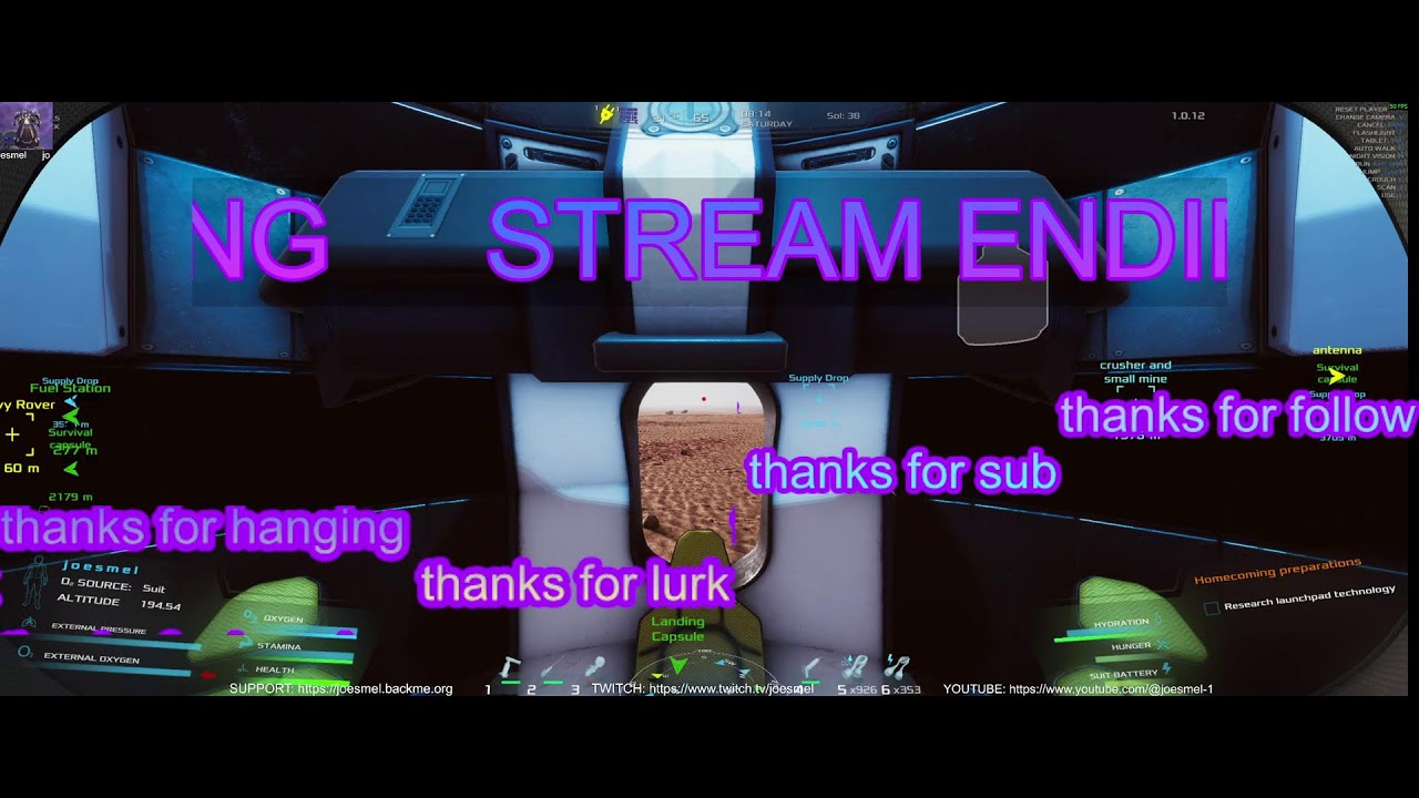 joe's live stream: Occupy Mars: The Game v1.0.12 (hard-sandbox part2)