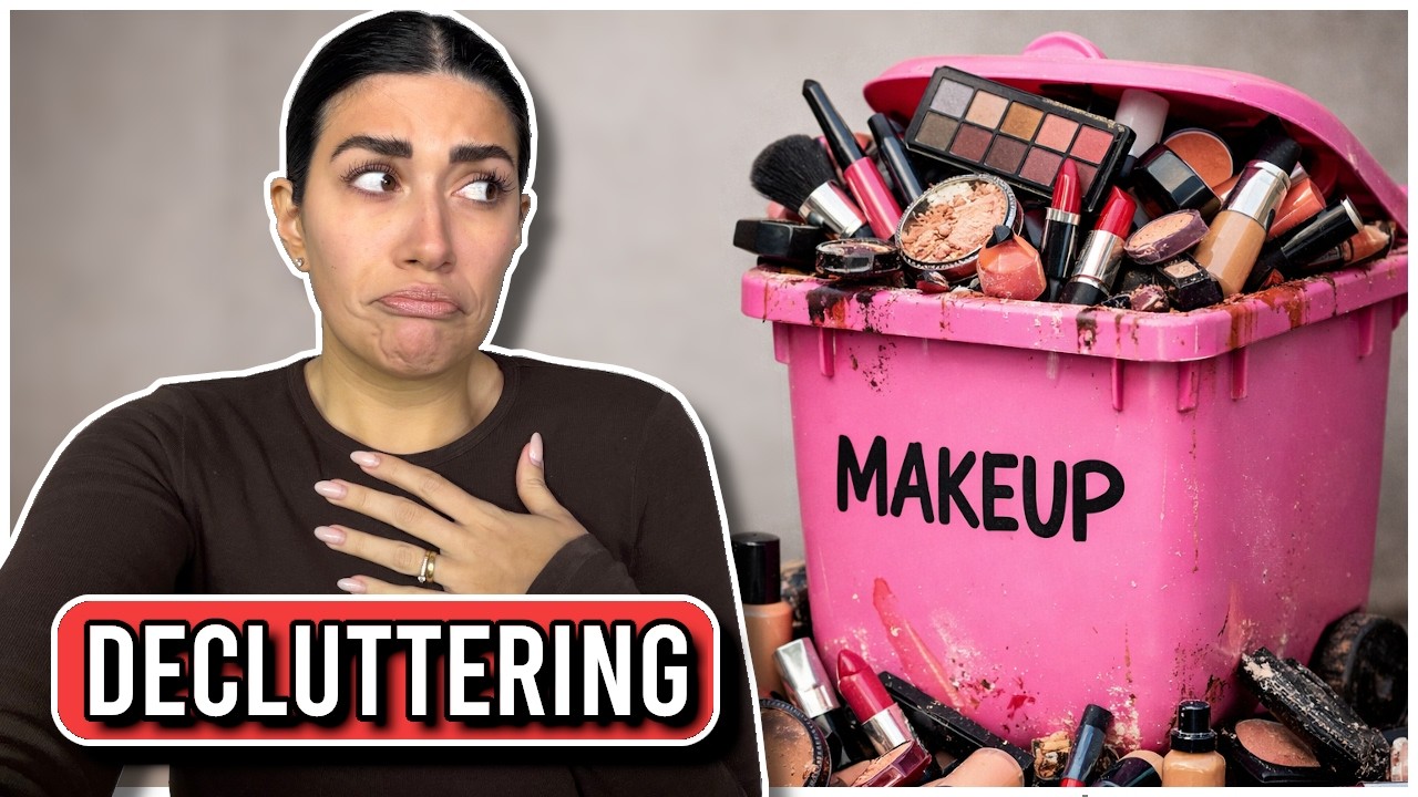 DECLUTTERING de maquillaje… esto se va 😳