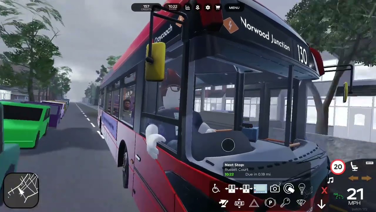 Doing the extended route 130 with the newly released enviro 200ev