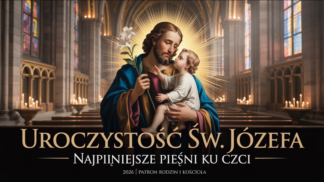 UROCZYSTOŚĆ ŚW. JÓZEFA | Najpiękniejsze Pieśni ku czci św. Józefa 2026 | Patron Rodzin i Kościoła