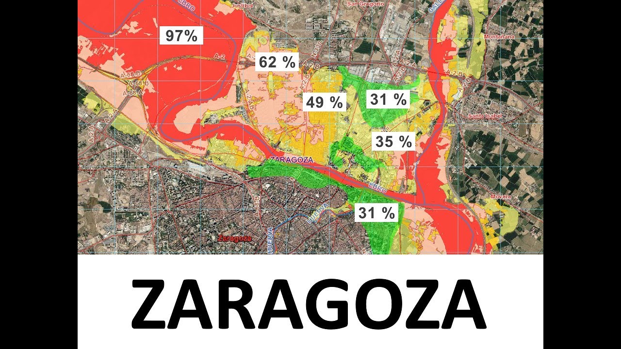 ¿Qué probabilidades tiene Zaragoza de inundarse?