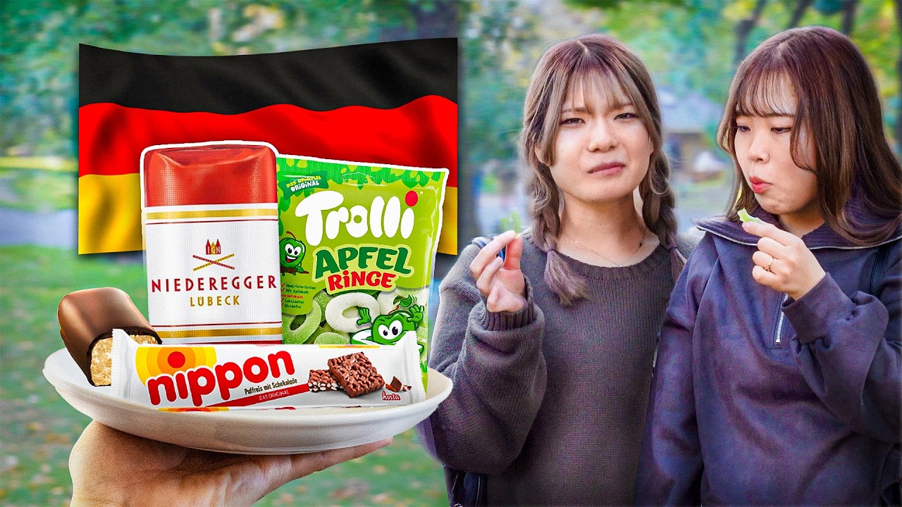 JAPANER testen DEUTSCHE Süßigkeiten zum ersten Mal!