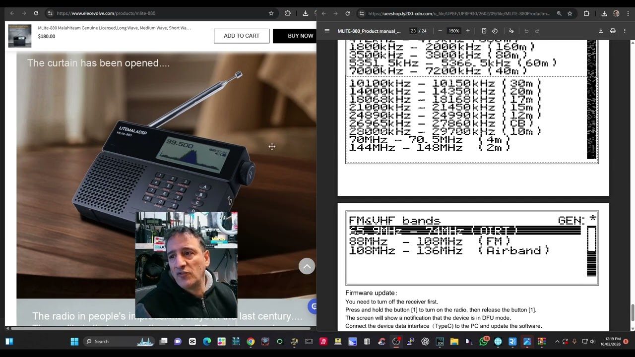 Прошивка и инструкция по эксплуатации Malahit MLite 880