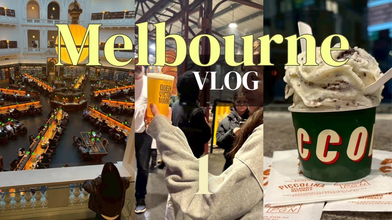 Hello Melbourne! 歩いてるだけで楽しい街メルボルン4日間🇦🇺 Fitzroyで古着屋さん巡り (EN/KR)
