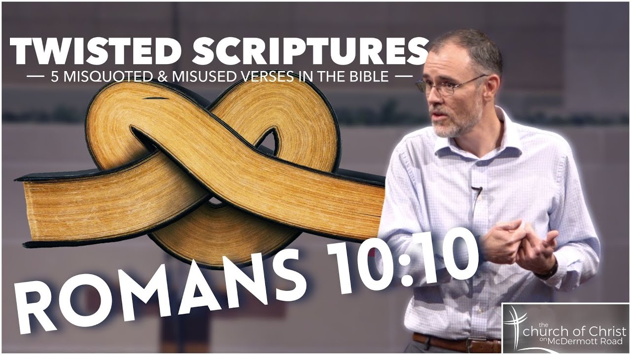 If You Confess, You Will be Saved (Sermon from Romans 10:8-13)