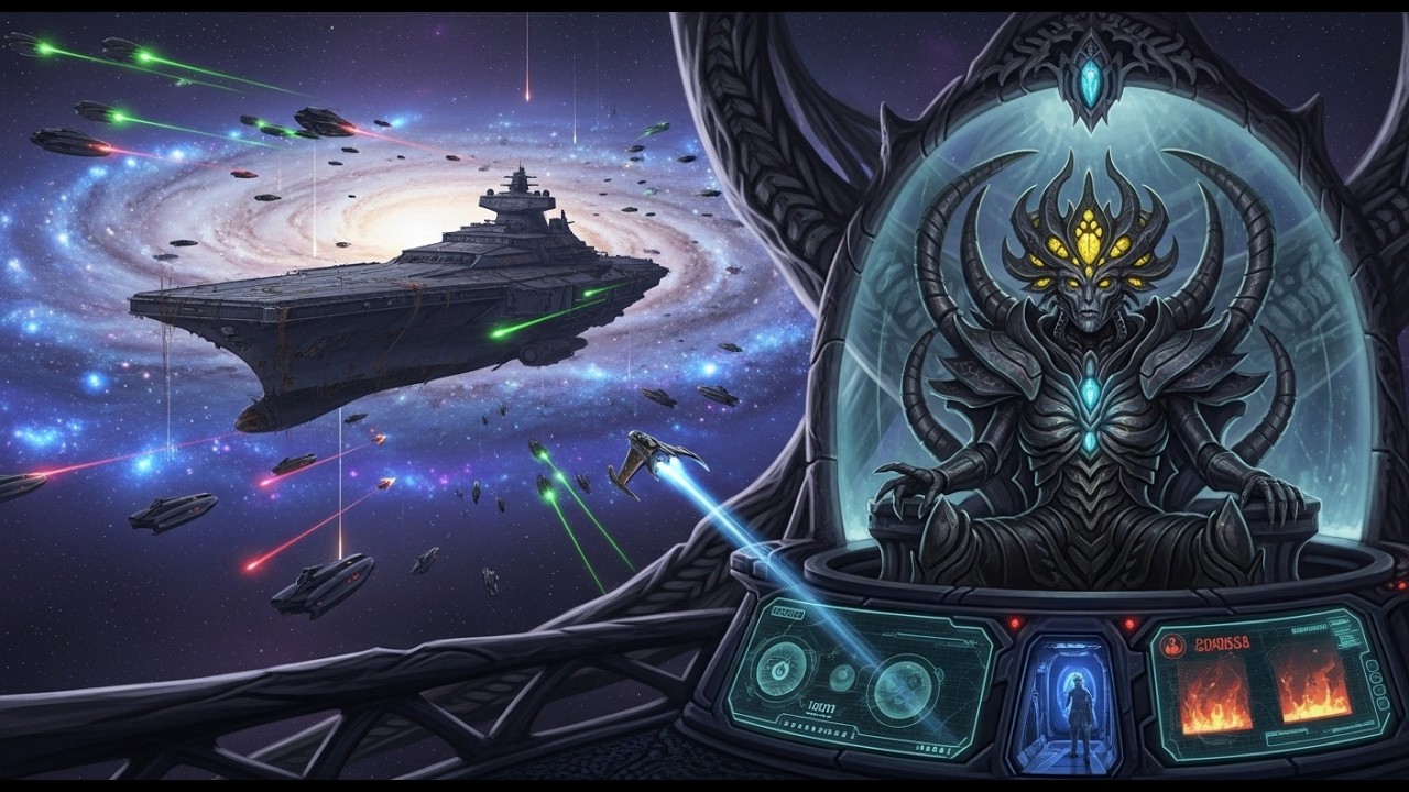The Galaxy Cried We Are Losing the War Then the Alien Queen Sent One Human Warship