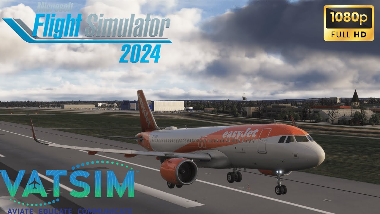 Vatsim *FULL ATC* Flight Simulator 2024| Gatwick ✈ Manchester | Real ATC | RTX 5060Ti |