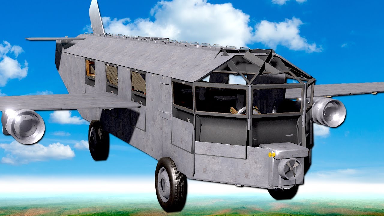 I Found a PASSENGER PLANE in the Long Drive!