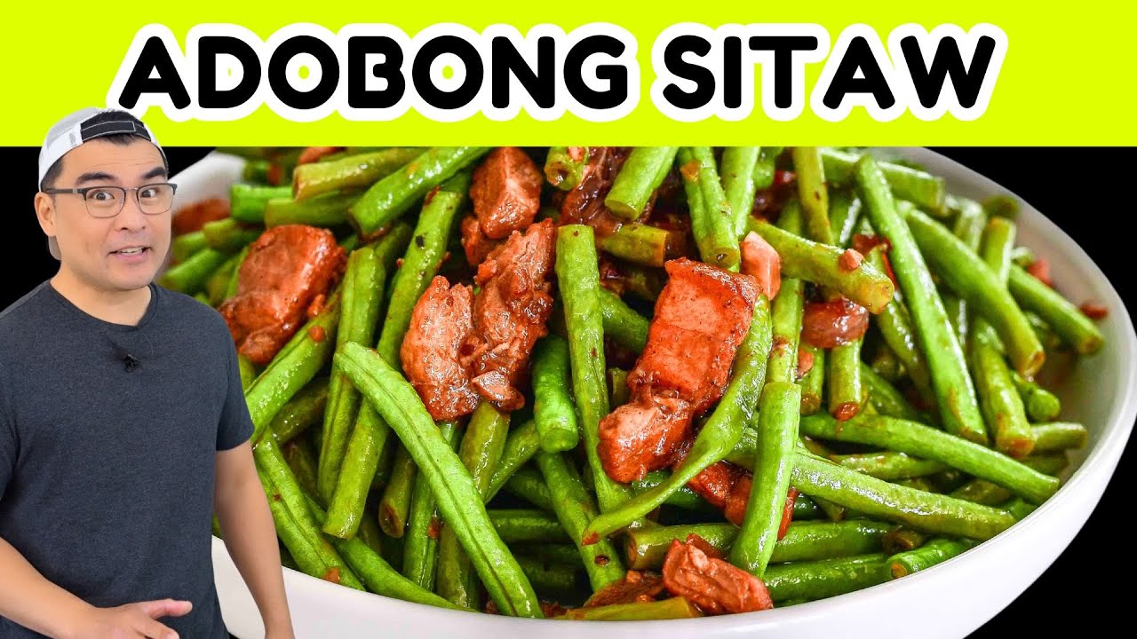 How To Cook Adobong Sitaw (Filipino String Bean Recipe)