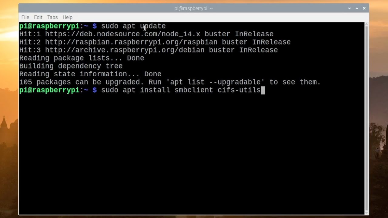 Raspberry Pi Connect To A Windows Share