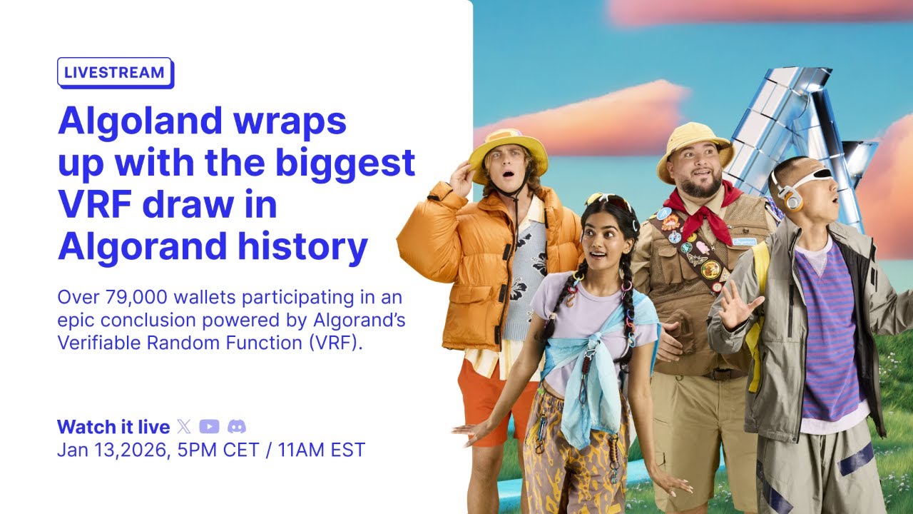 Algoland VRF livestream: Biggest VRF in Algorand History!