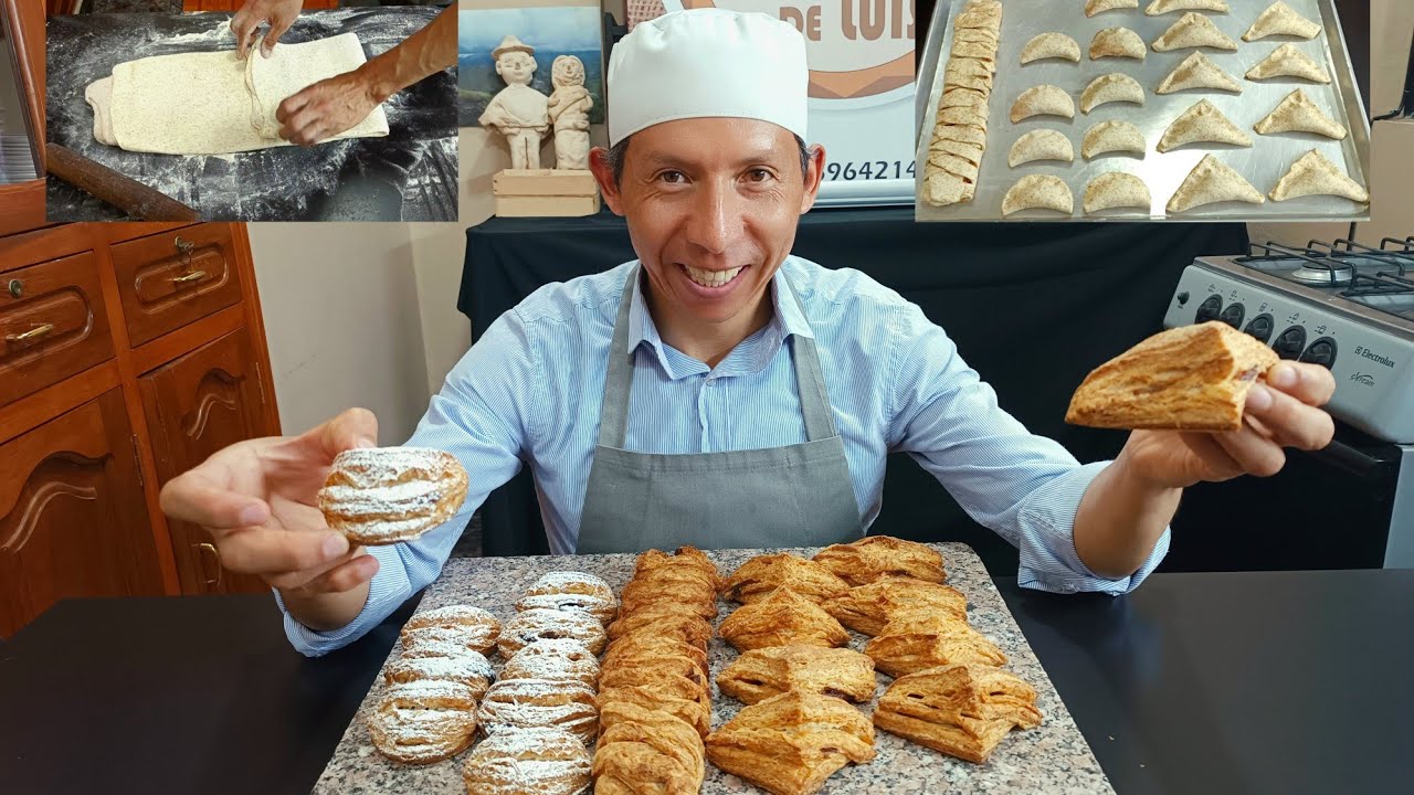 Masa de hojaldre Integral en forma muy fácil, para Elaborar Empanadas de Carne y Dulce de leche