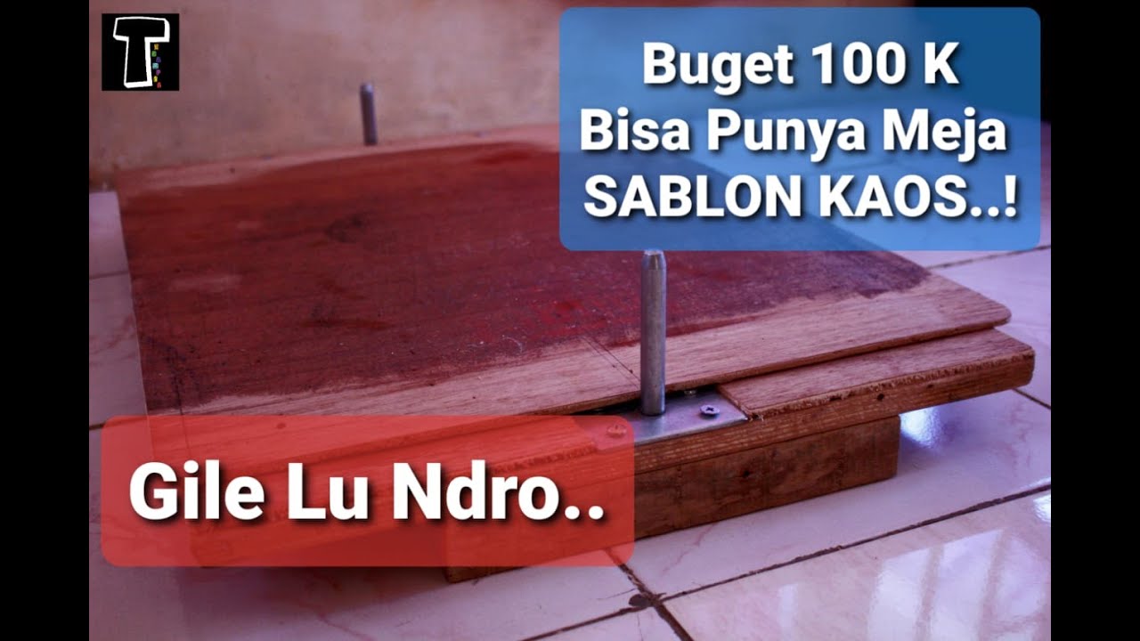 Review MEJA SABLON MURAH CUMA 100 RIBUAN
