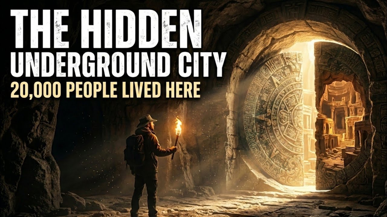 The Underground City Where 20,000 People Lived&hellip; And No One Knew!