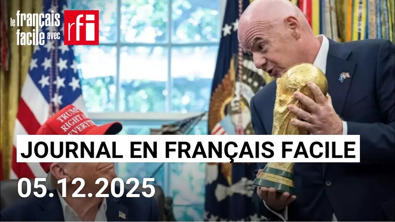 Football : tirage au sort de la Coupe du monde | Journal • Français Facile - RFI