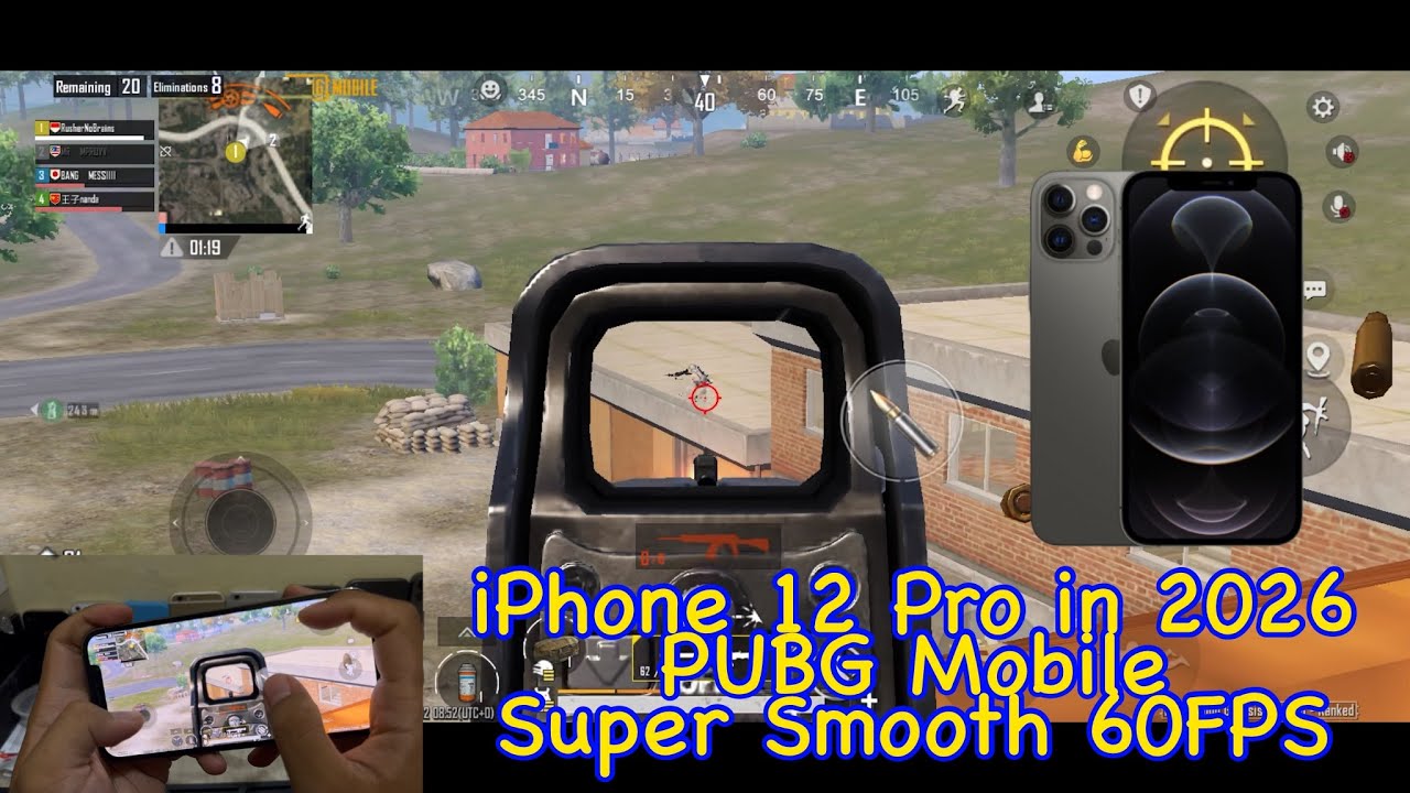 a $300 nice iPhone! || iPhone 12 Pro PUBG Mobile Super Smooth Extreme 60fps Game Test in 2026