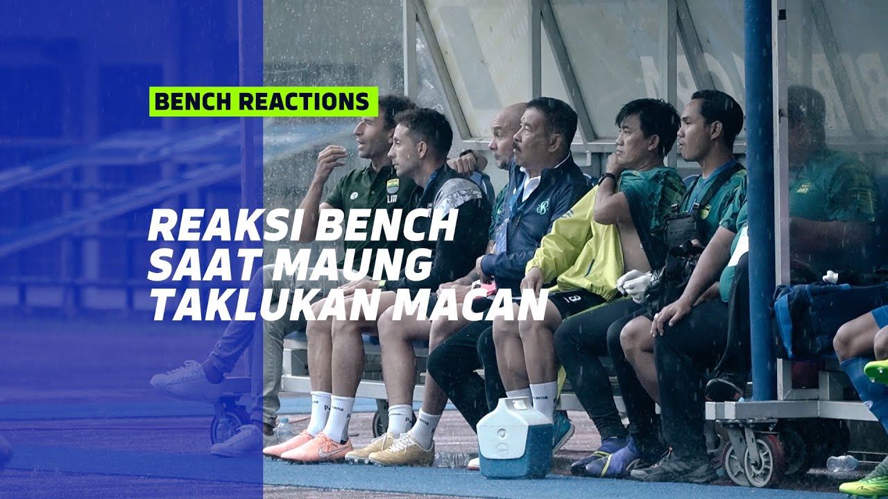 Bench Reactions | PERSIB vs Persija | Pekan 11 Liga 1 2022