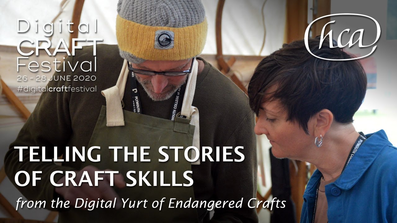 Telling the stories of craft skills discussion in the Digital Yurt of Endangered Crafts