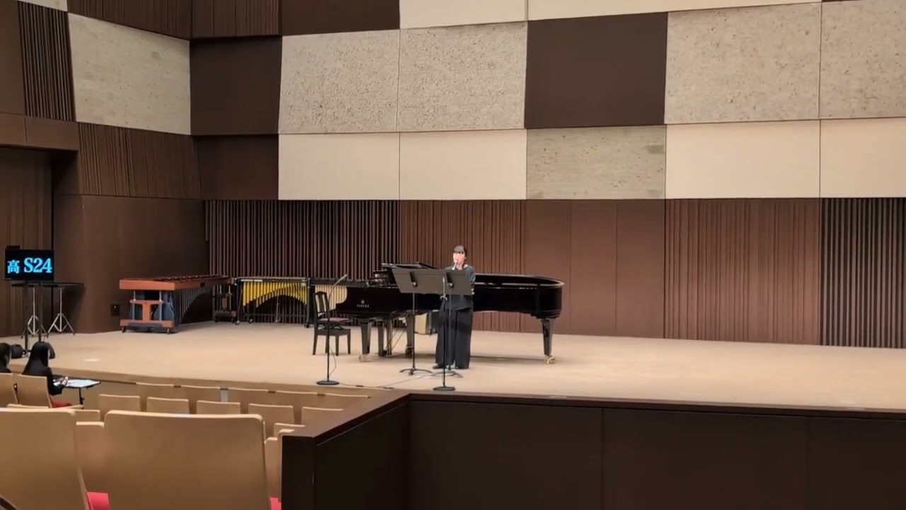 第5回 全日本学生国際ソロコンクール “最優秀賞” ／永田由奈 (17才)／Hommage á Richard Strauss／Solo Competition Winner／Yuna (17y.o)