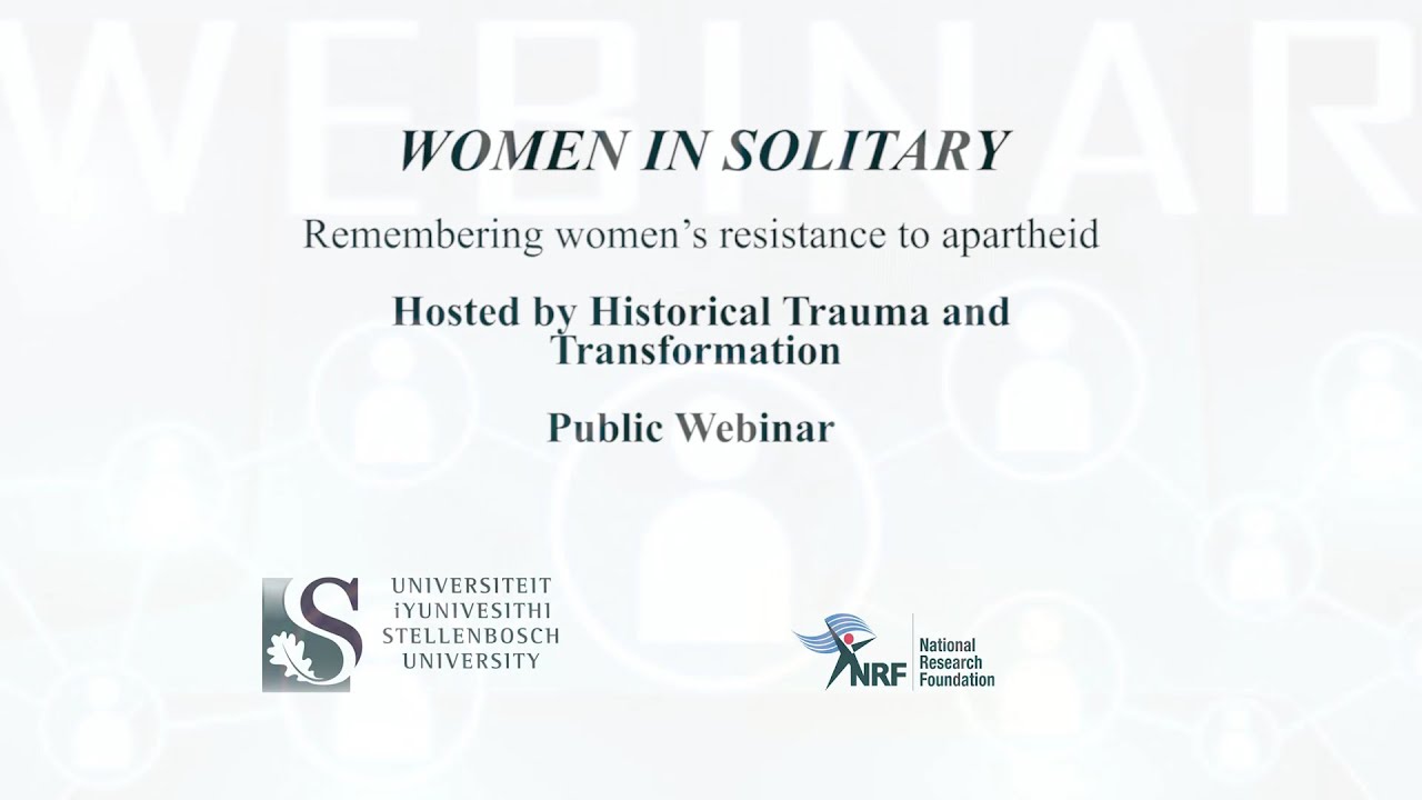 National Womens Day Webinar - Woman In Solitary (11 August 2021)