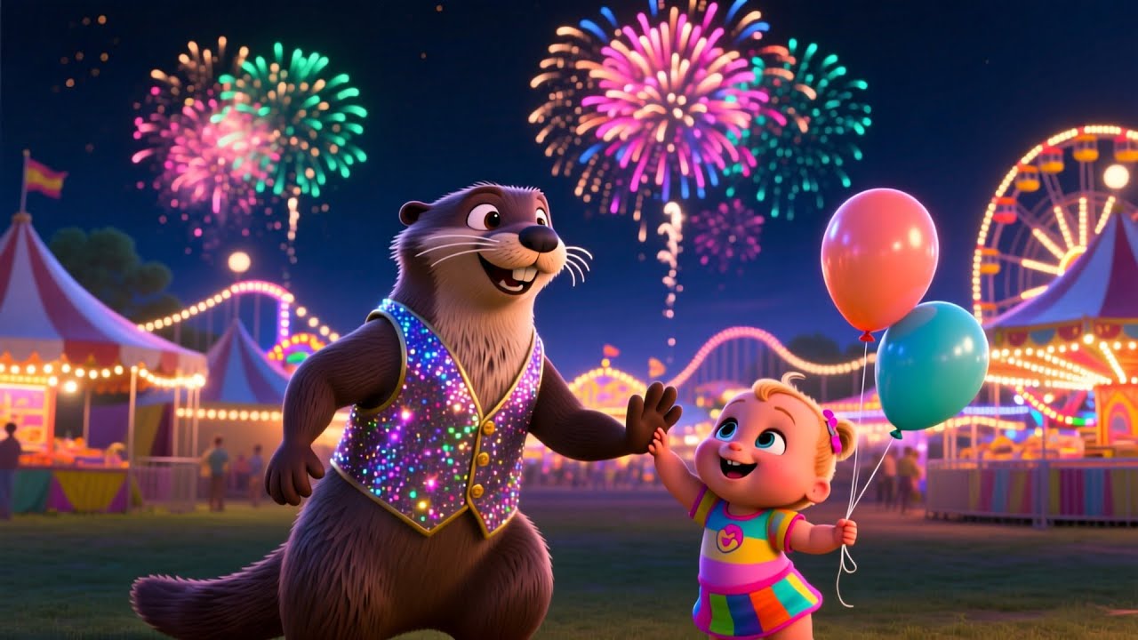Otter Juggles at the Fair 🦦🎪 Fun Learning Song for Kids | Playful Counting & Skill Adventure
