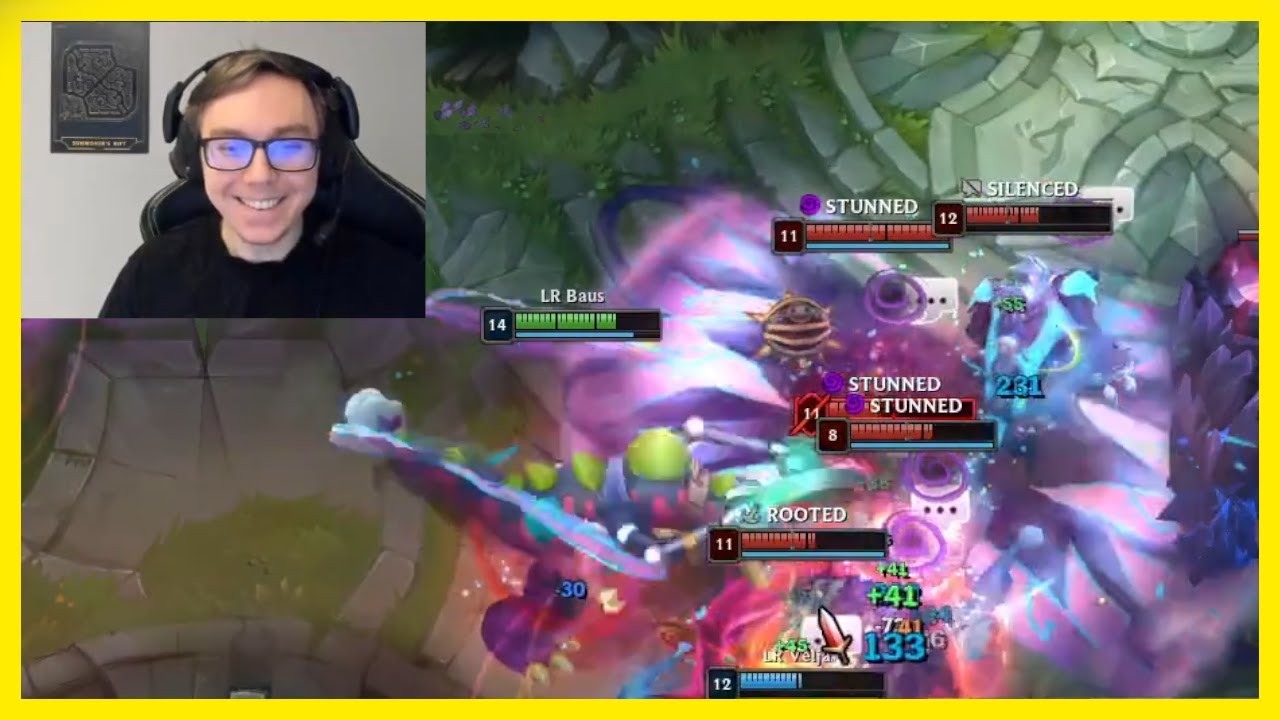 Rekkles INSANE 5 MAN Renata ULT! *Baus SHOCKED*
