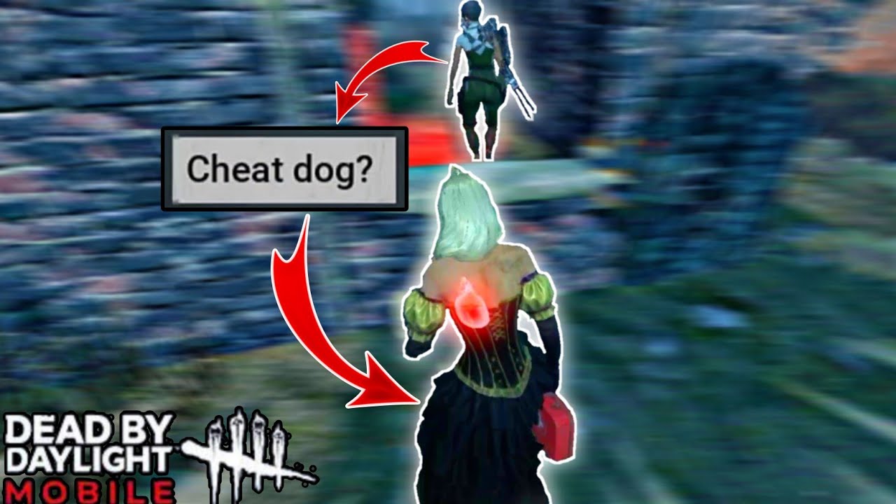 Chinese skull marchant called me a cheater in dead by daylight mobile #dbdmobile