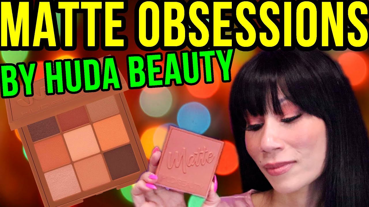 Matte Obsessions Eyeshadow Palette (Warm) by Huda Beauty | Demo/Review