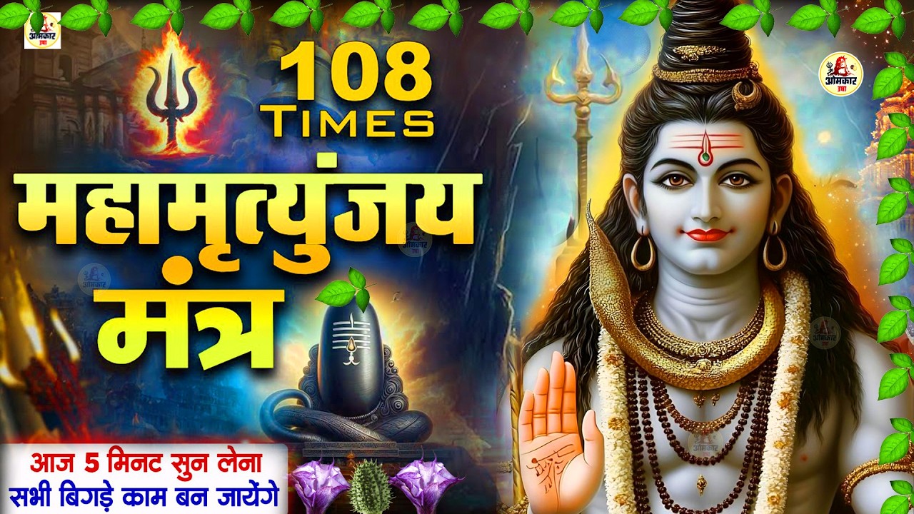 LIVE- इस मंत्र को सुन लिया तो  किस्मत बदलते देर नही लगेगी  LINGASHTAKAM - SHIV MANTRA | PUNIT PUKAR