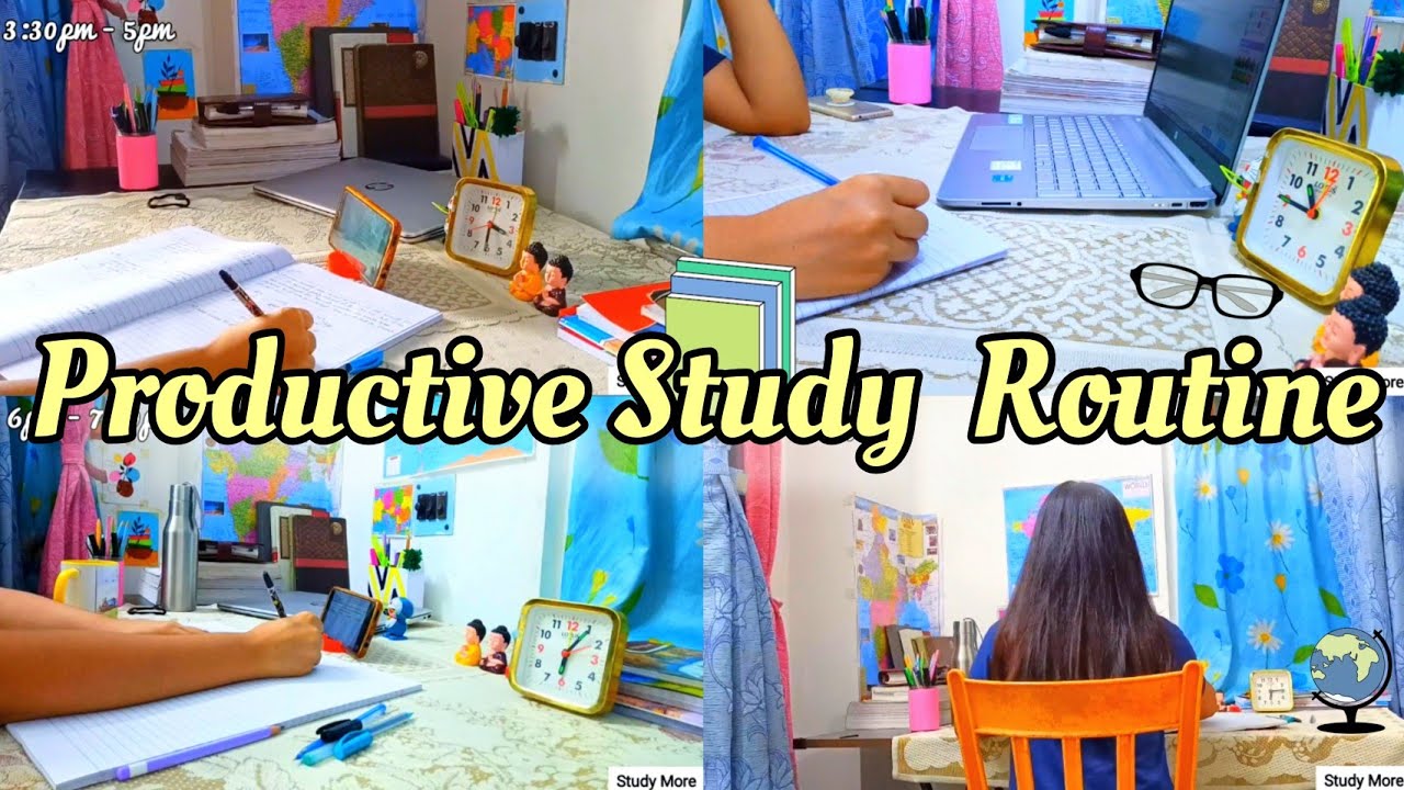 *Productive Study Vlog* 📚| A Busy Day In My Life🌷| Study More