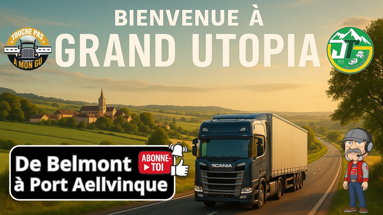 🚛 Bienvenue dans l'univers de Jim Transport – Là où la passion du camion rencontre l'aventure ! 🚛