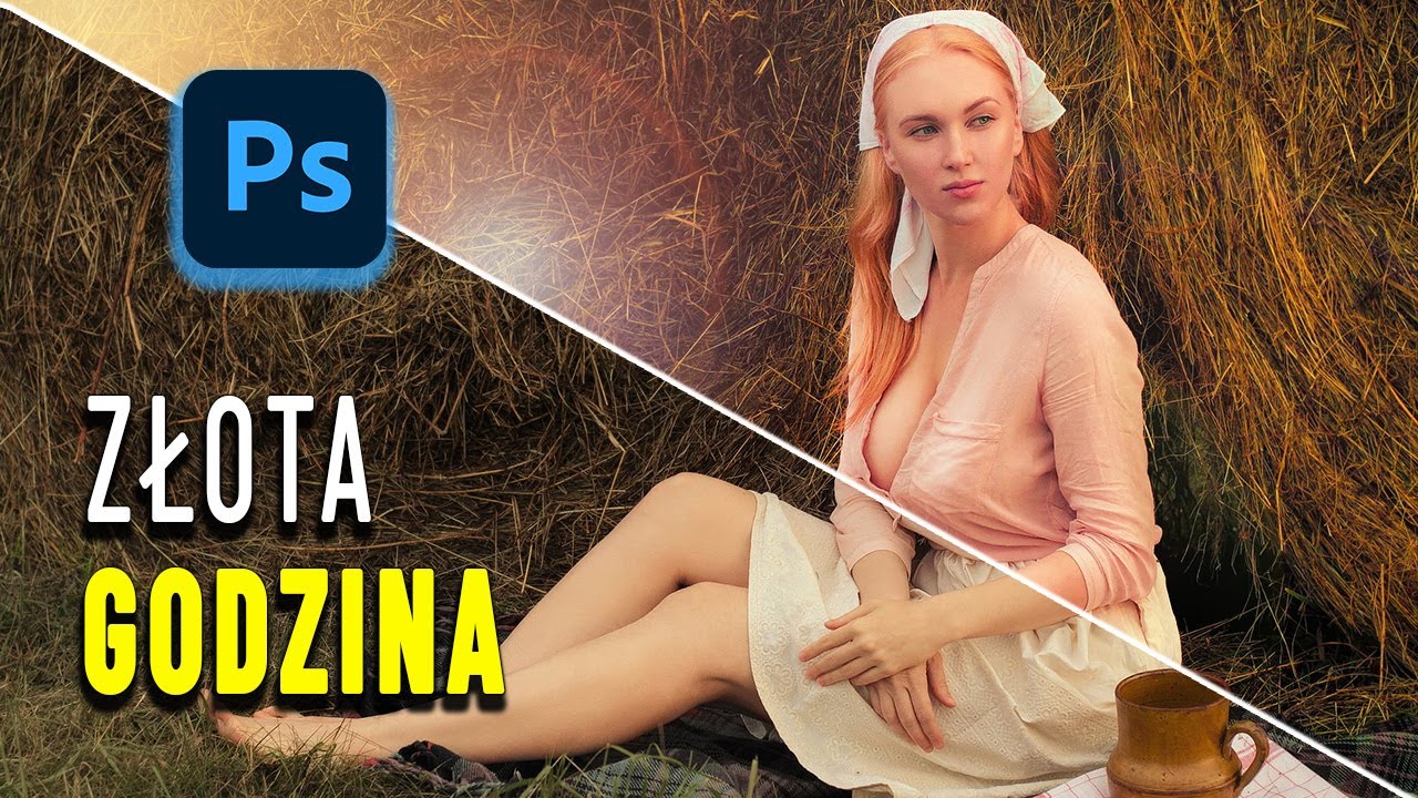 Jak wykonać efekt złotej godziny | Kurs Photoshop