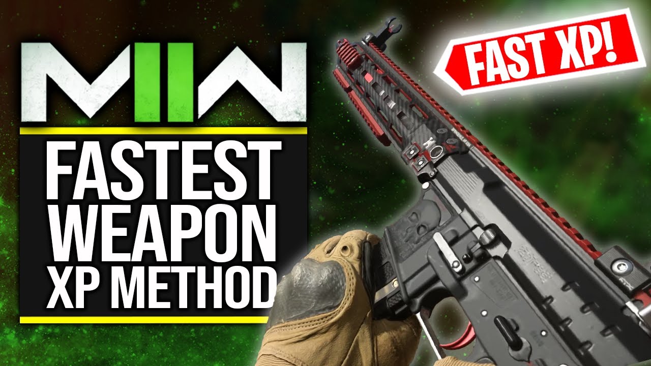 Fastest way to Level Up Weapons in Modern Warfare 2! (MW2 Fast Weapon Level XP)