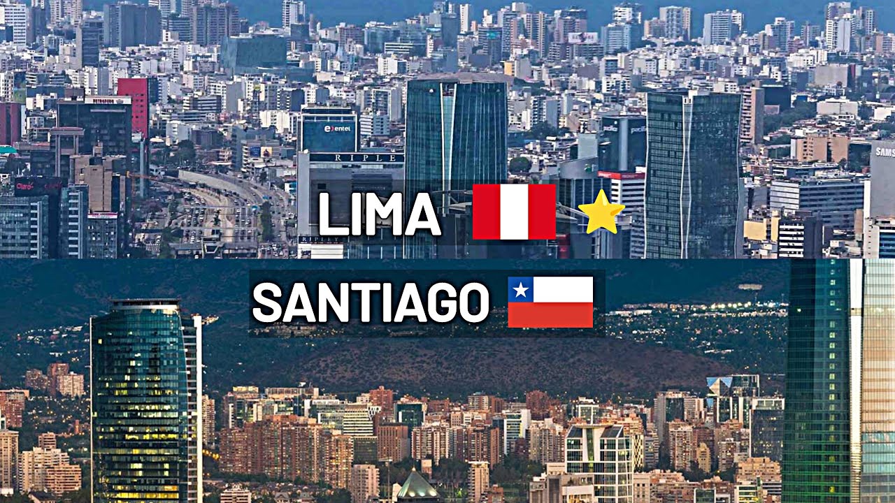 COMPARÉ a LIMA con SANTIAGO ¿CUÁL ES MEJOR EN 2023?