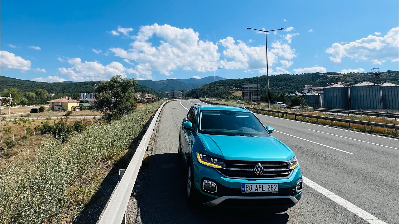 ADANA-SAKARYA UZUN YOL VLOG VW T-CROSS STYLE 1.0 DSG