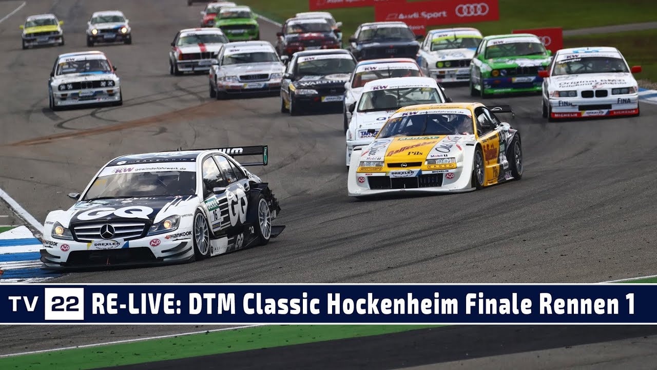 MOTOR TV22: RE-LIVE DTM Classic Finale am Hockenheimring mit Bruno Spengler Rennen 1 2022