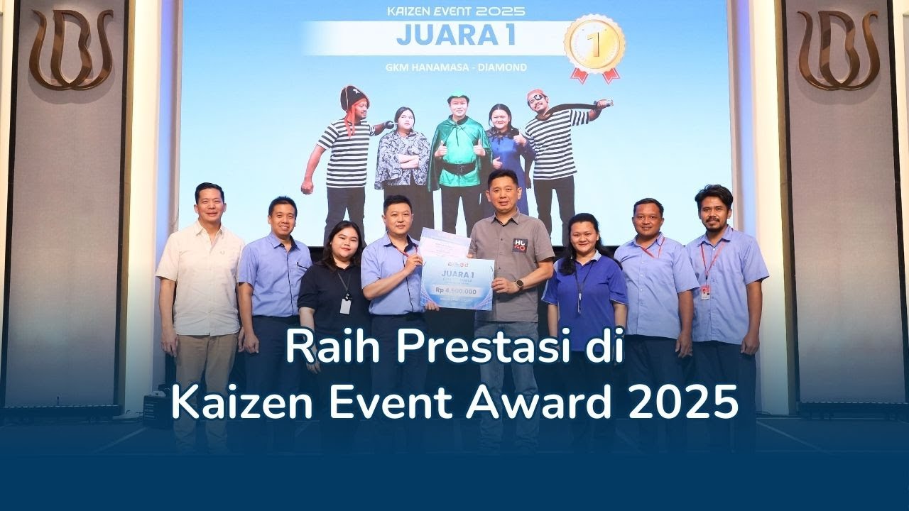 Raih Prestasi di Kaizen Event Award 2025 | UBS Gold