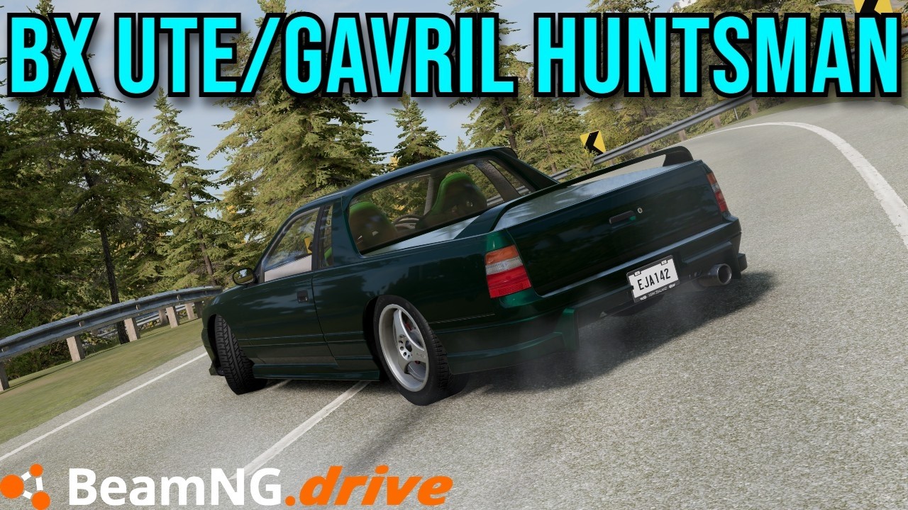 Quick look at the BX Ute / Gavril Huntsman - BeamNG.drive