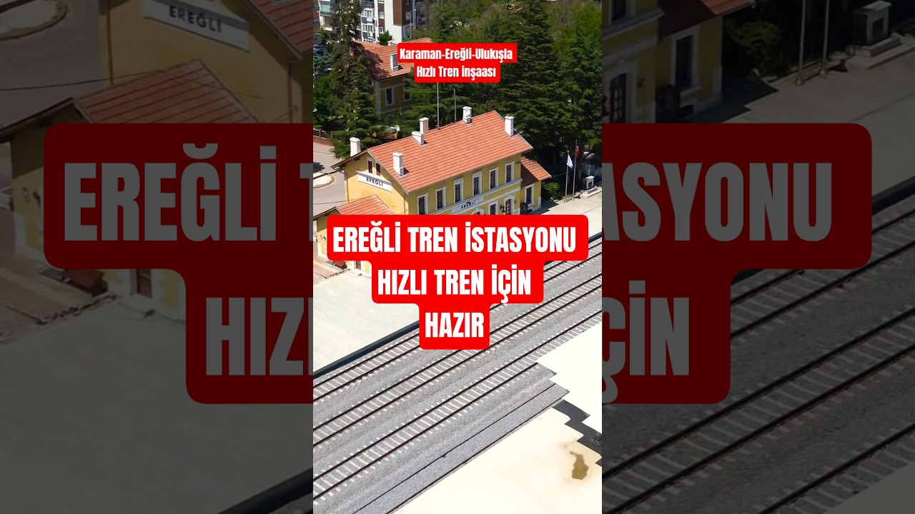 Karaman-Ereğli-Ulukışla Hızlı Tren Projesi #ferditayfur #hizmet #t&uuml;rkiyey&uuml;zyılı #hızlıtren