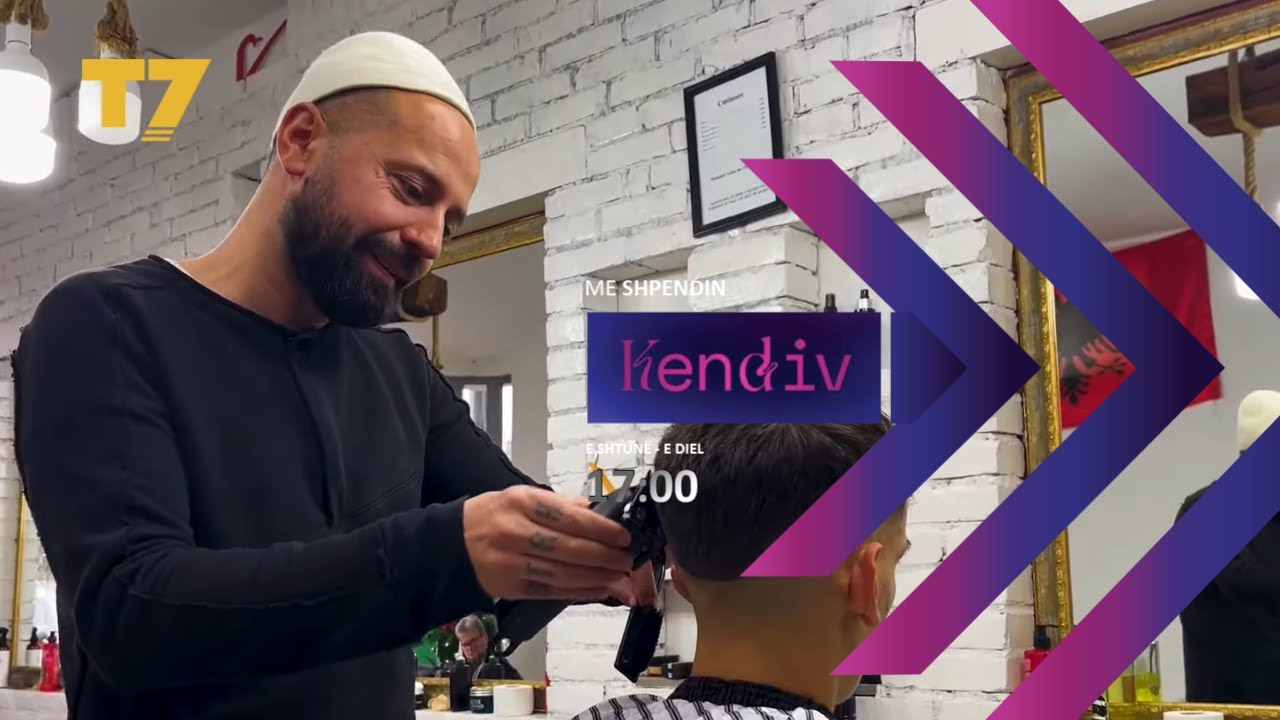 Njihuni me berberin gjakovar që mban plisin tradicional gjatë punës së tij | KENDIV | T7